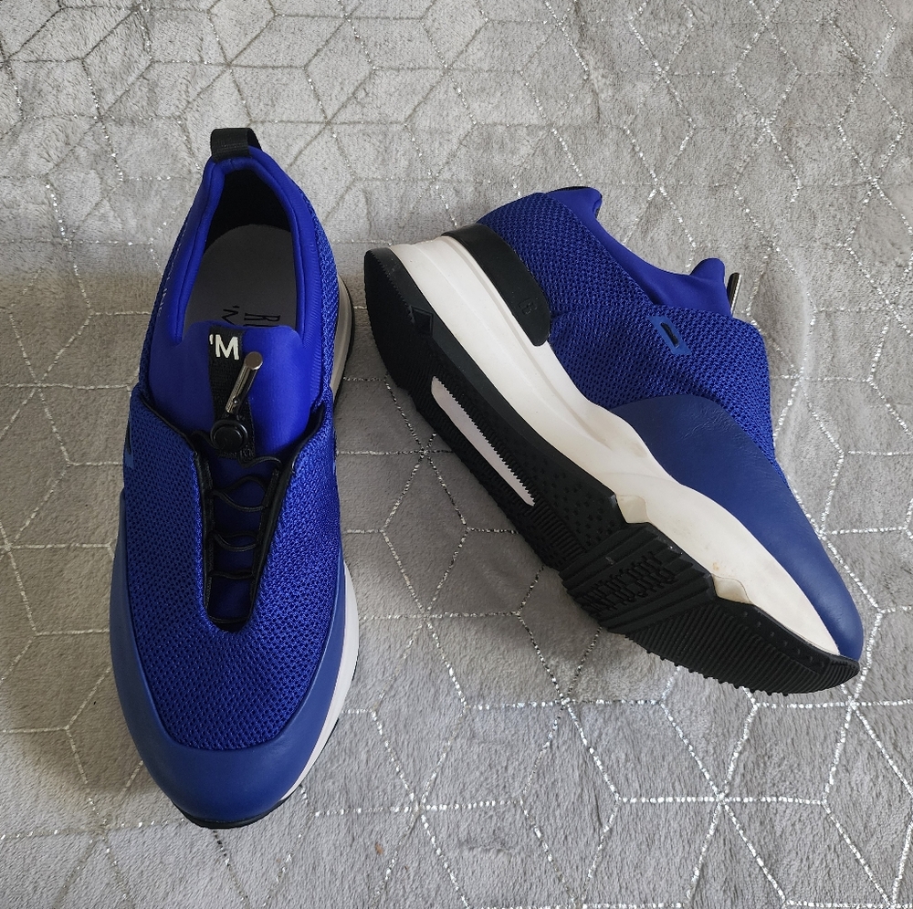 RUCOLINE | Women's Blue Slip-On Sneakers